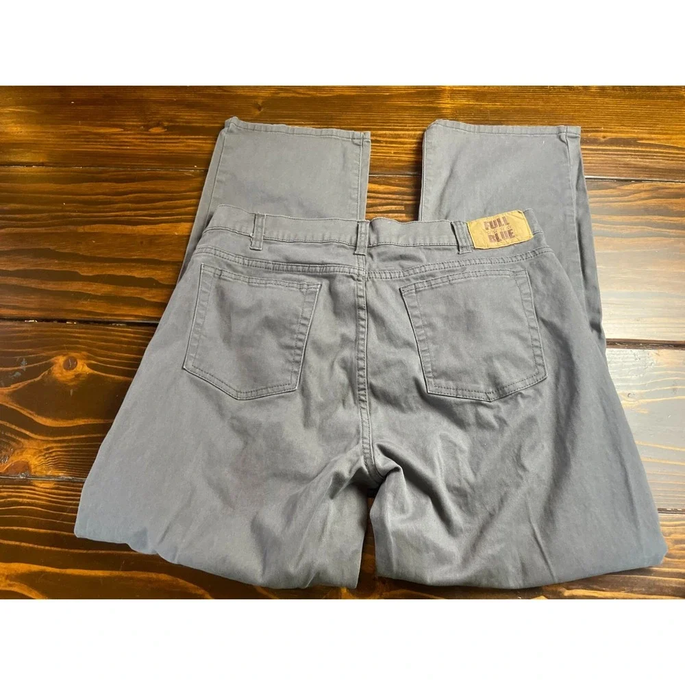 Full Blue Jeans, Men's Size 34x30, Gray, Denim, Pockets